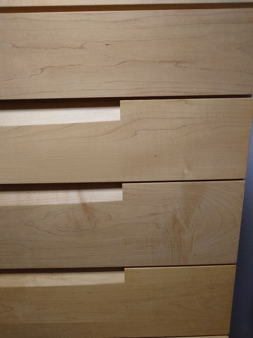 株式会社いまだ　メープル材 7段チェスト