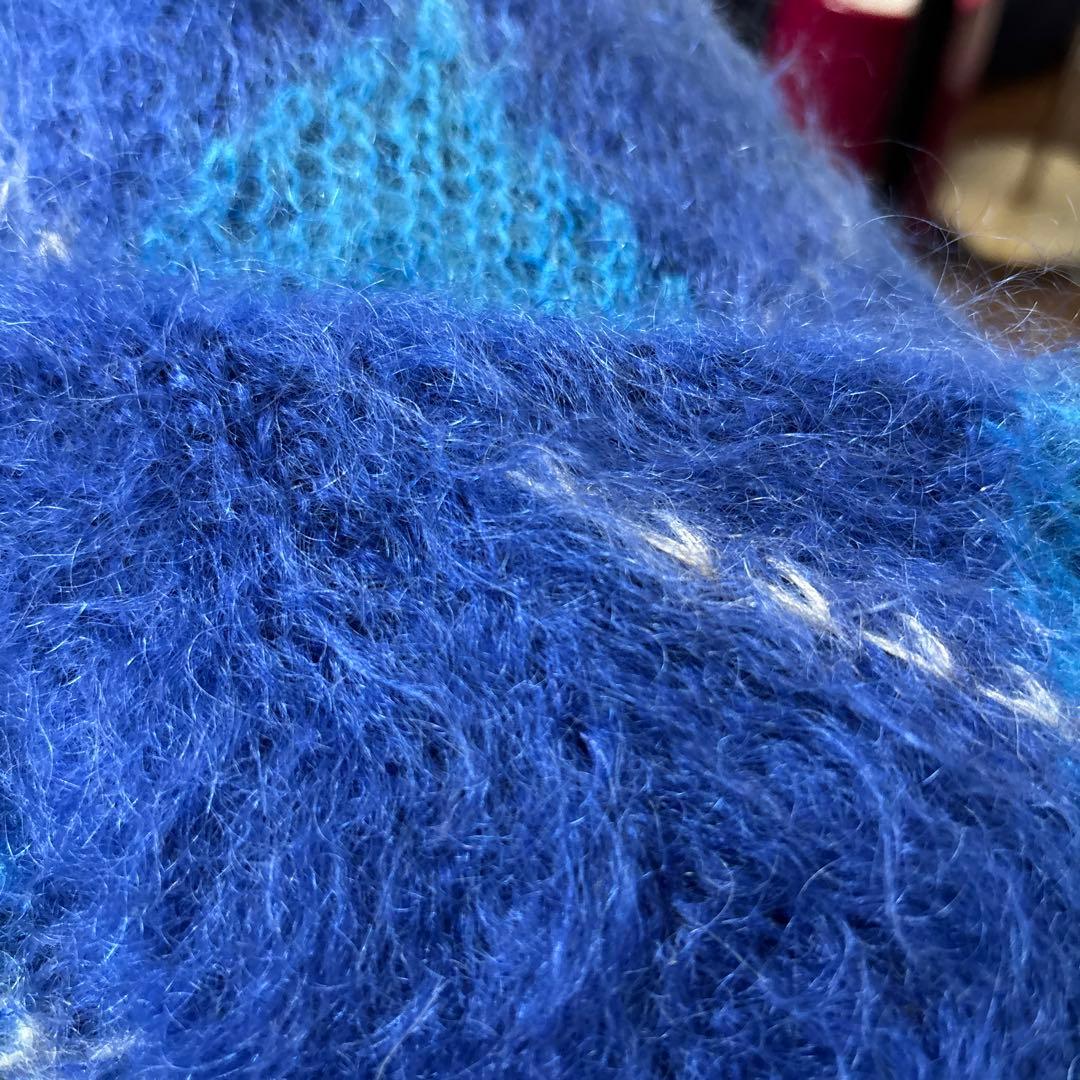 MARNI モヘア カーディガン アーガイル　サイズ44