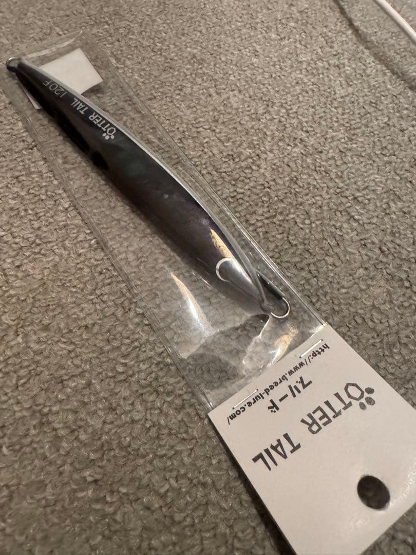 【希少品】オッターテイル メタルジグ アワビ 南洋貝GB 120g BREED