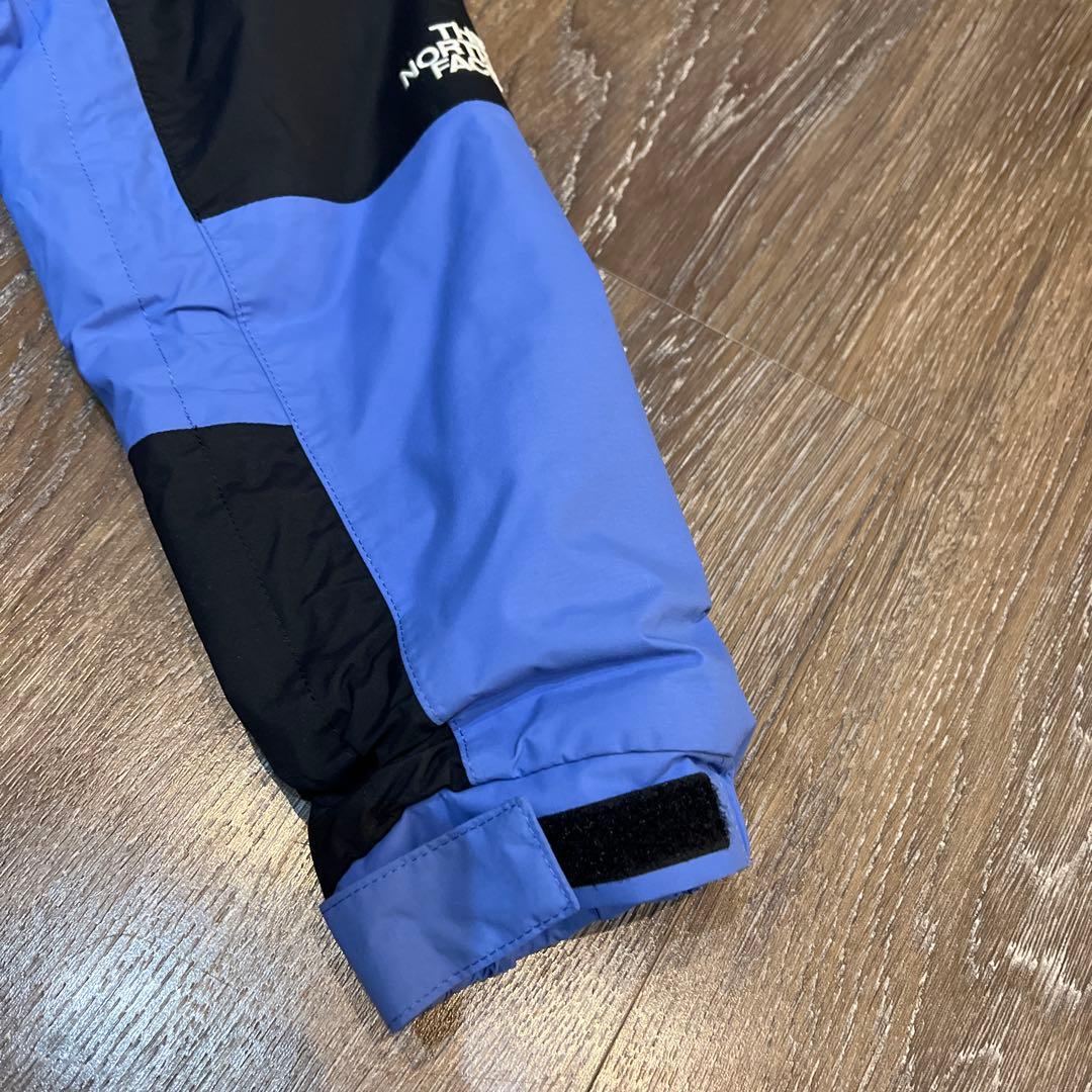 美品　ノースフェイス　スノーウェア 110ブルー 男の子　つなぎ　ワンピース