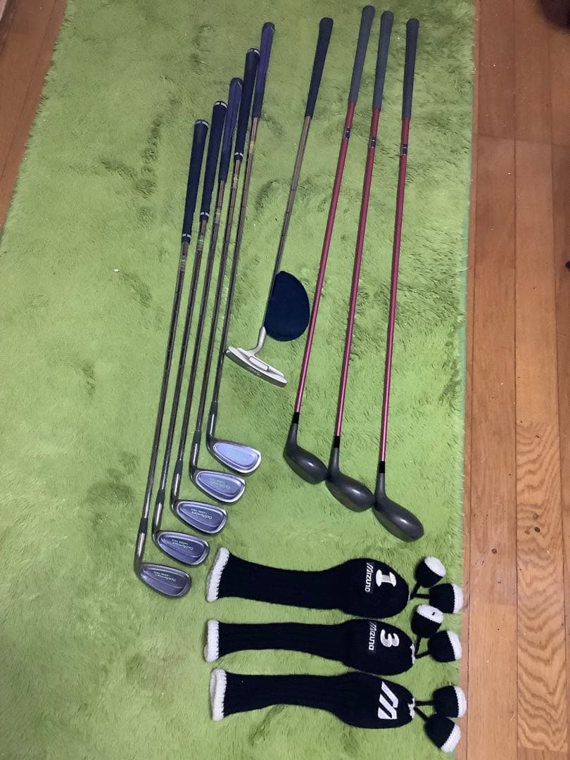 レディース　ゴルフクラブハーフセット　9本セット　キャディバッグ付