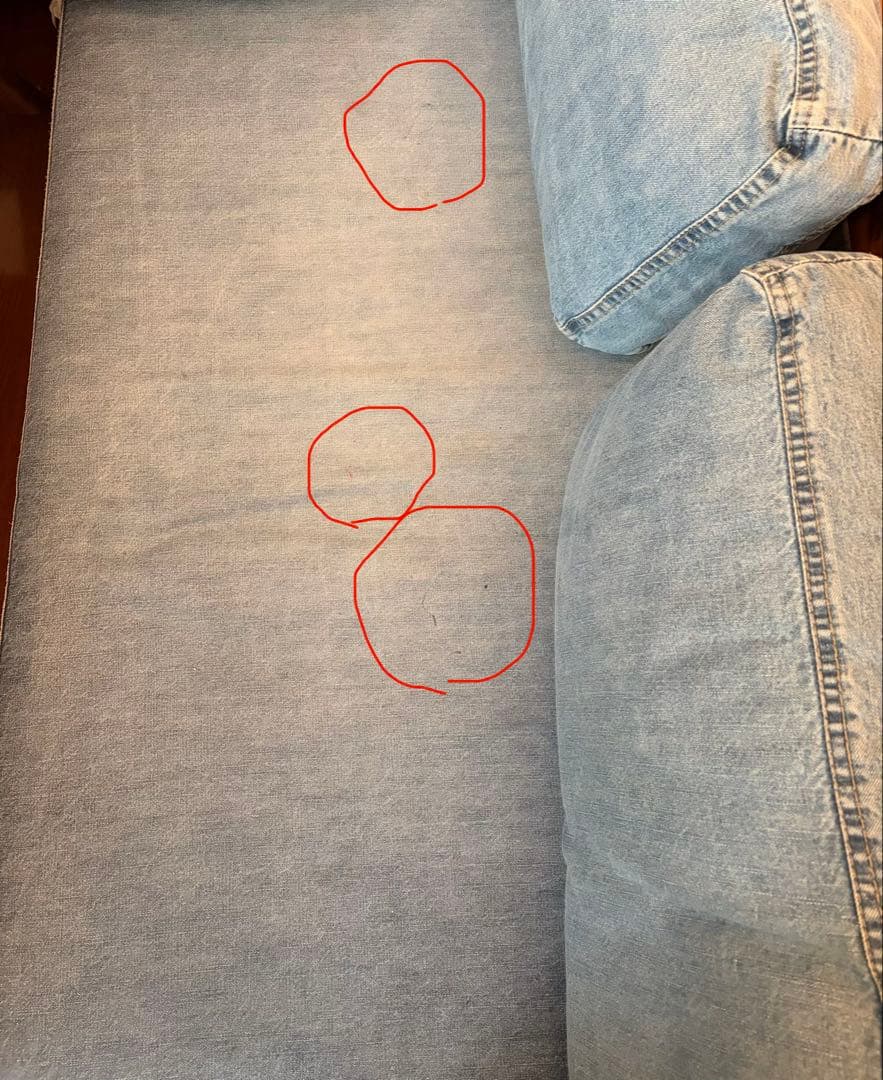 ご購入前にメッセージください★2人掛けソファ