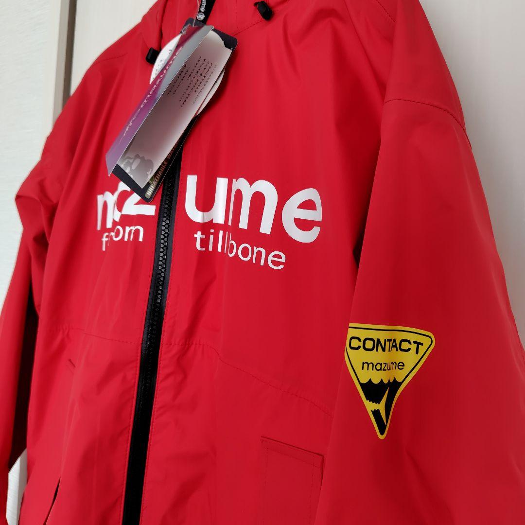 青物mazume コンタクトレインスーツII　Mサイズ レッド