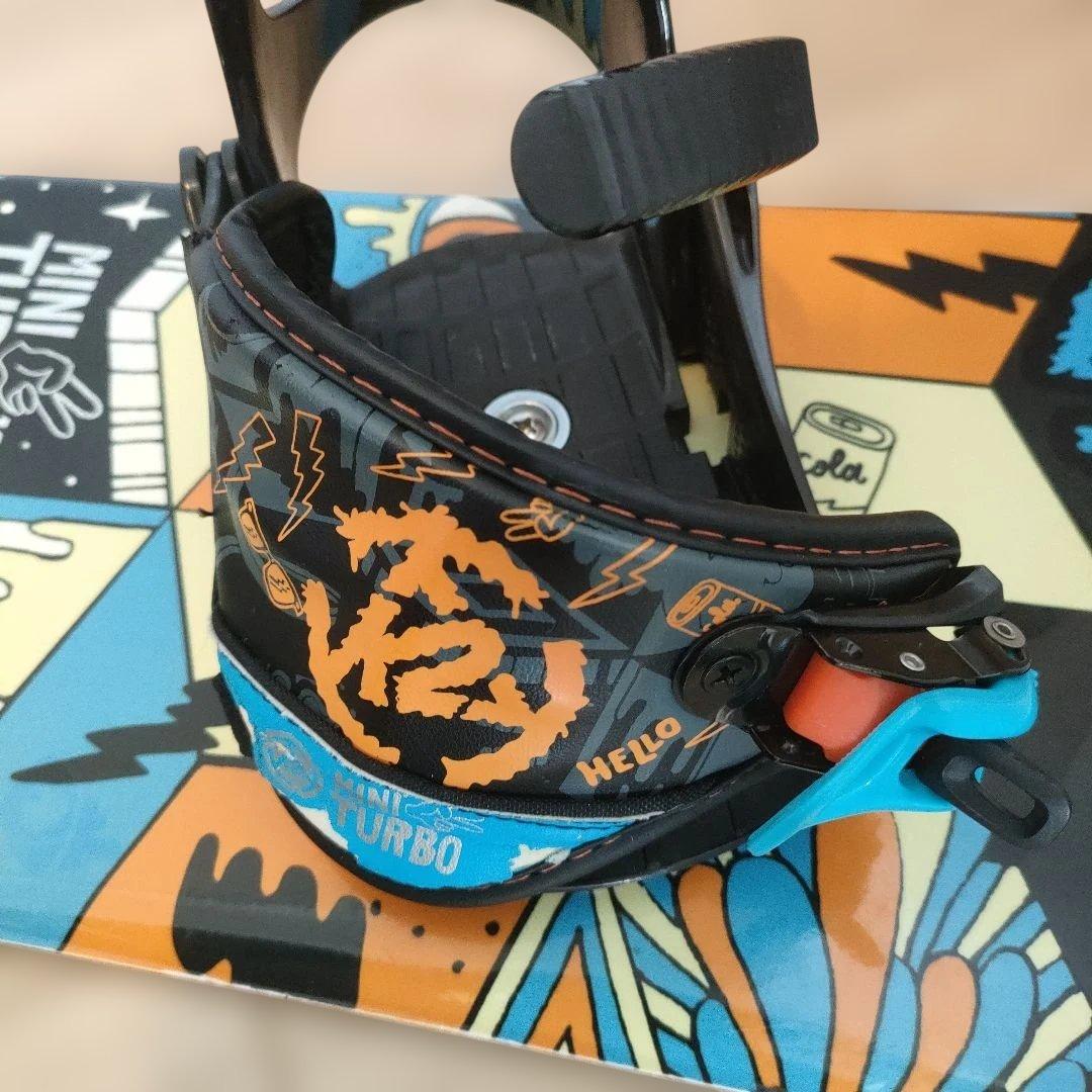 K2 MINI TURBO 100スノーボード ブーツケーツーキッズビンディング