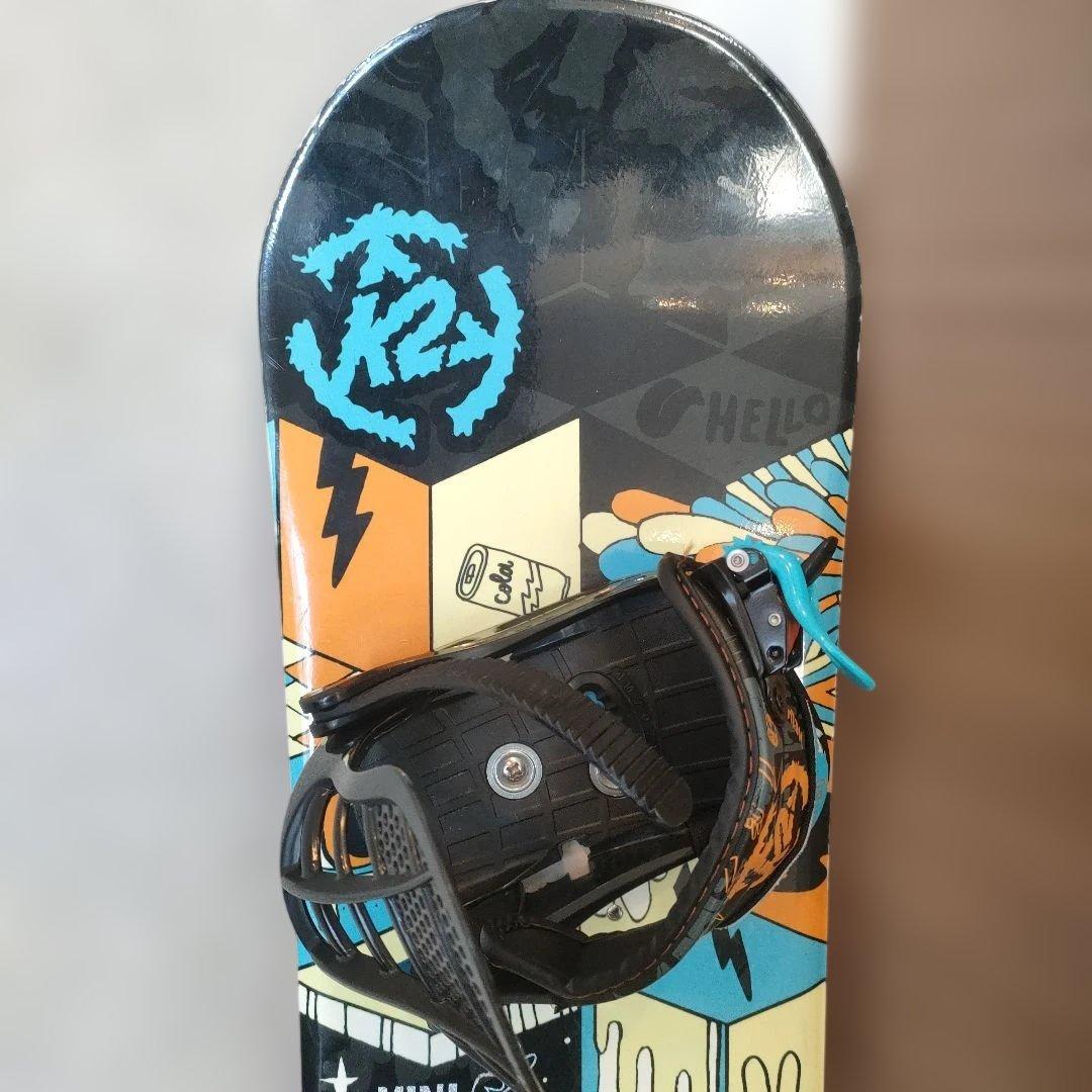 K2 MINI TURBO 100スノーボード ブーツケーツーキッズビンディング