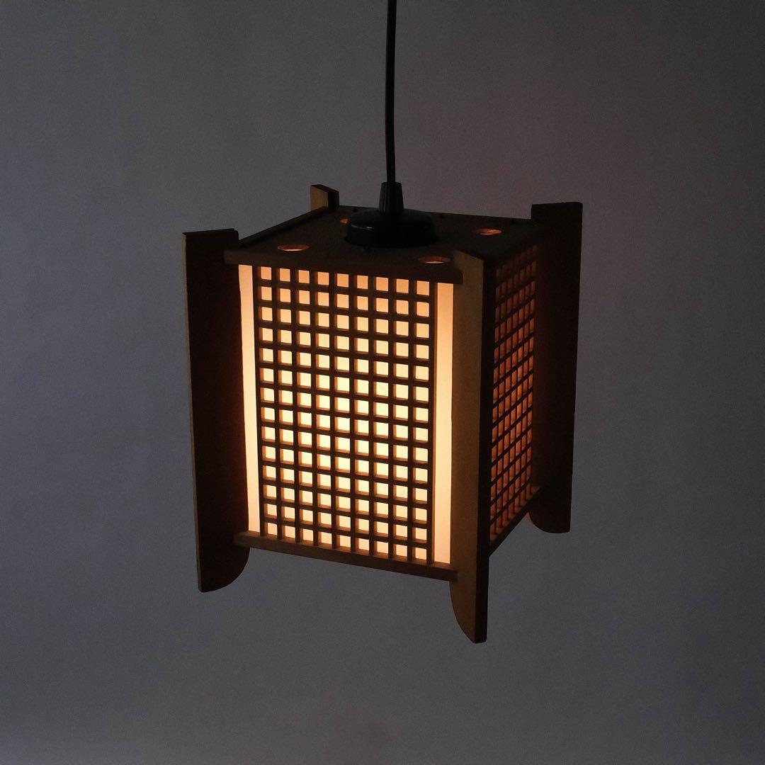 ペンダントライト　昭和　レトロ　和風　ジャパニーズ　ヴィンテージ