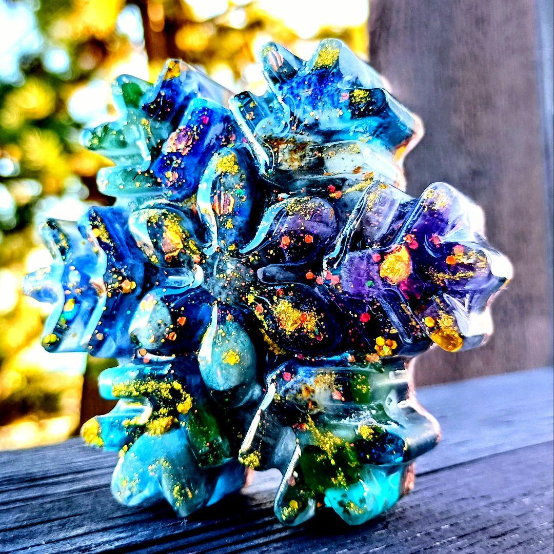 雪柄✧BLUE✧オルゴナイト7.5♥Maryさま♥専用です