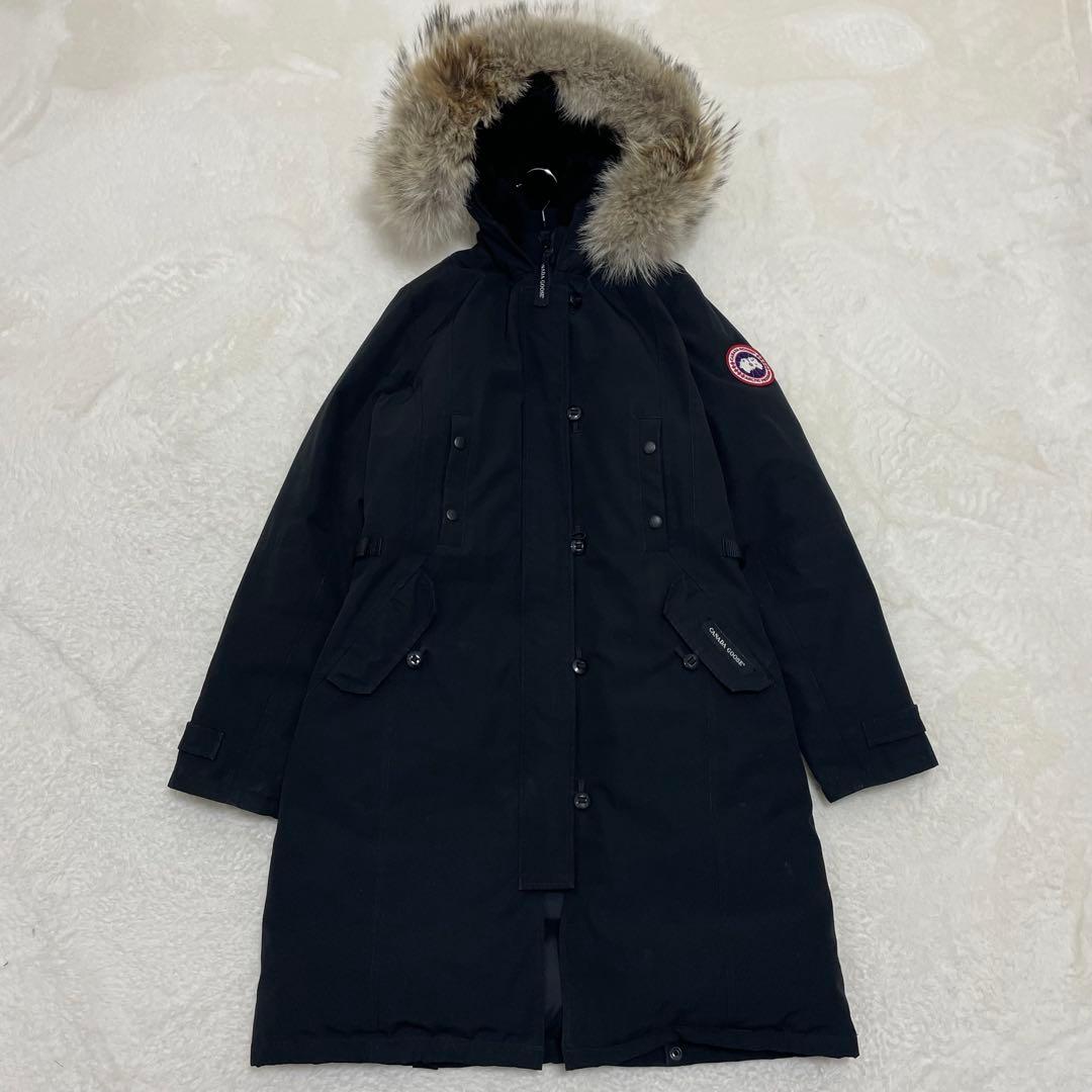 カナダグース ケンジントンパーカ ブラック Sサイズ ダウンジャケット