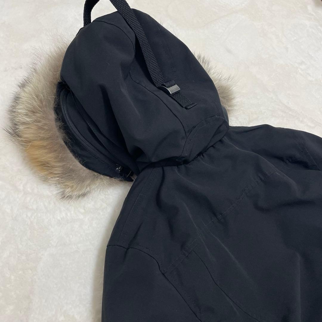 カナダグース ケンジントンパーカ ブラック Sサイズ ダウンジャケット