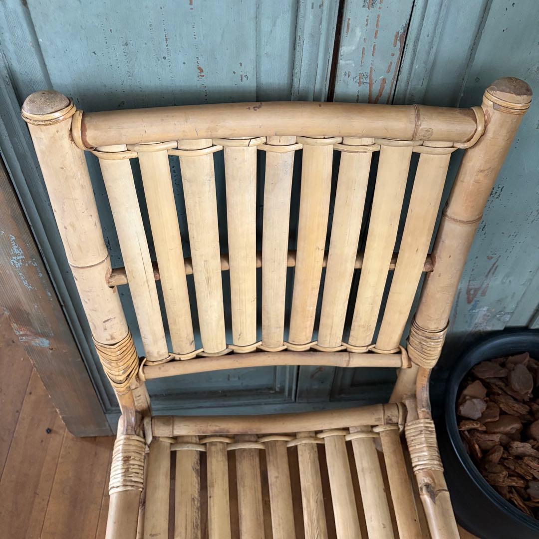 スキップアビートガーデン バンブーチェアー 座椅子