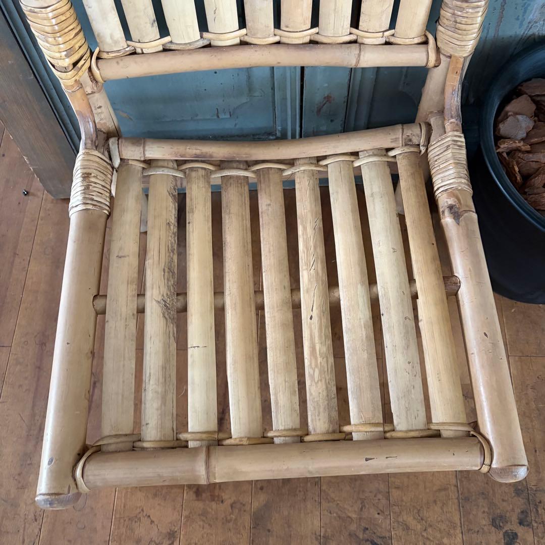 スキップアビートガーデン バンブーチェアー 座椅子