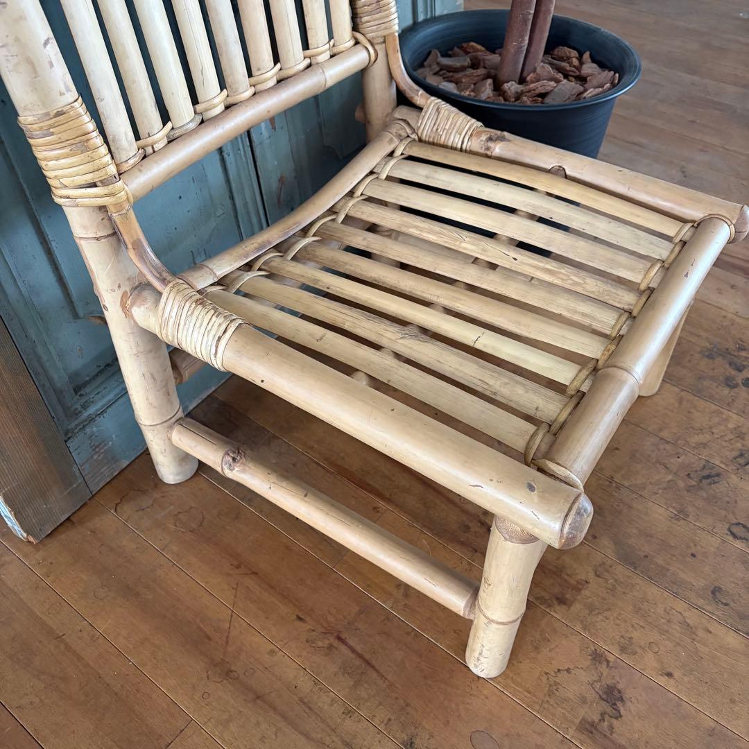 スキップアビートガーデン バンブーチェアー 座椅子