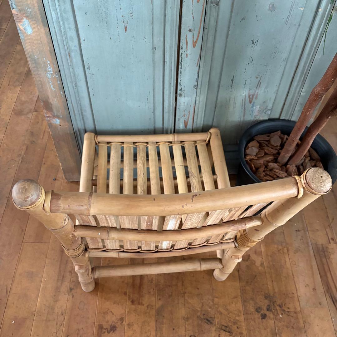 スキップアビートガーデン バンブーチェアー 座椅子