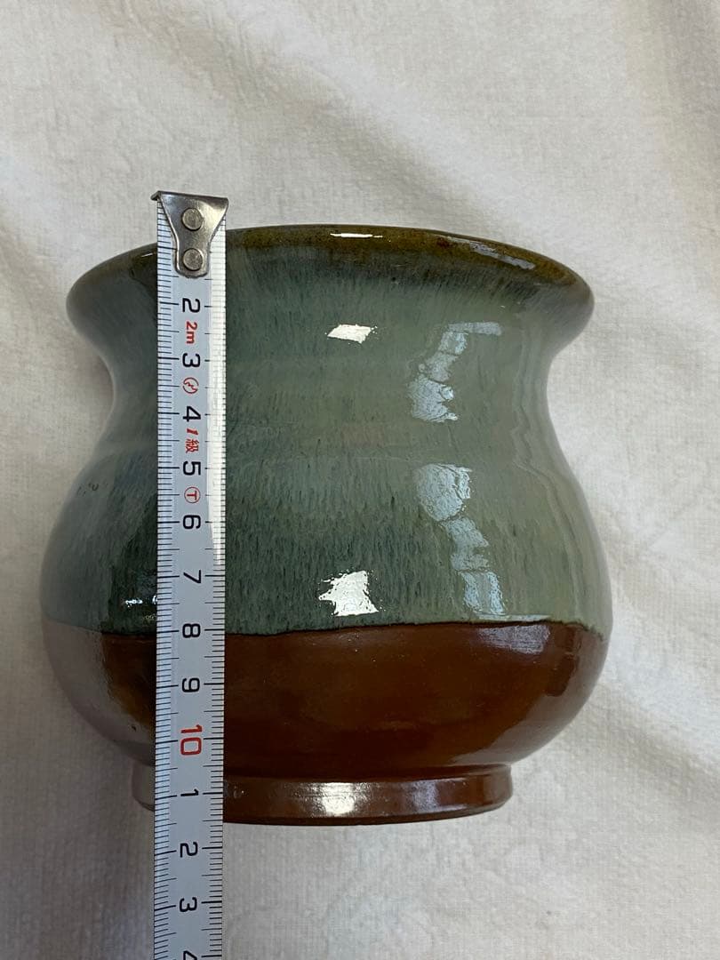 楢岡焼 一輪挿し 爪楊枝入れ 壺