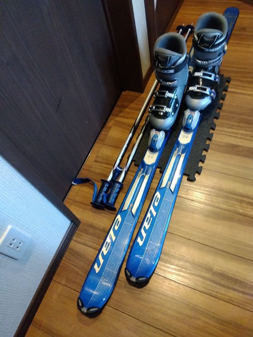 お買い得品❗️ELAN 男女兼用/スキーセット・メンテ・WAX済み✔