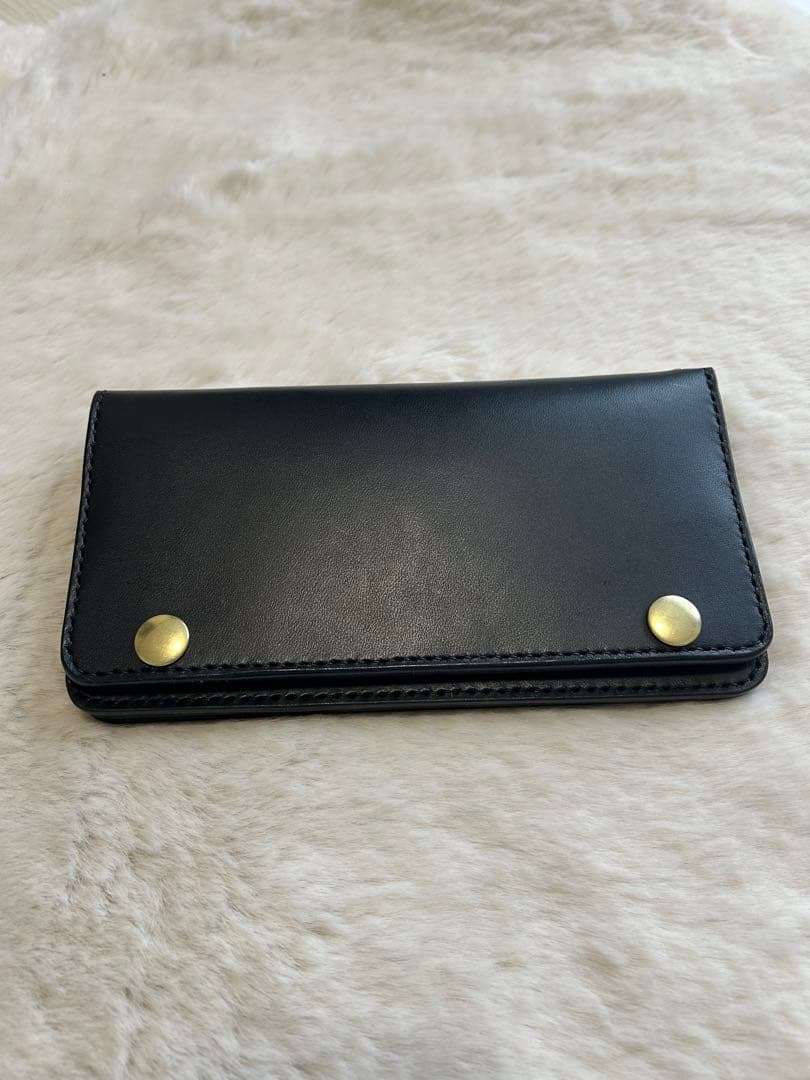 栃木レザー　ロングトラッカーウォレット