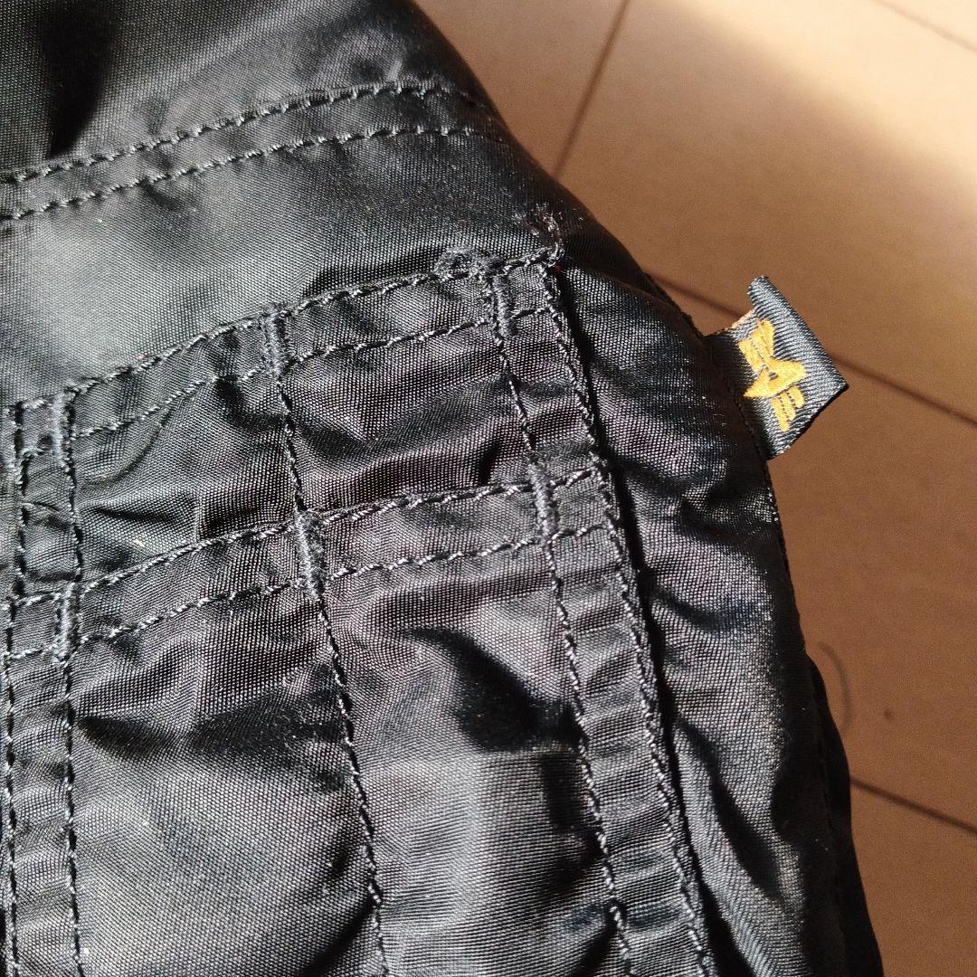 MA-1 フライトジャケット ブラックALPHA社