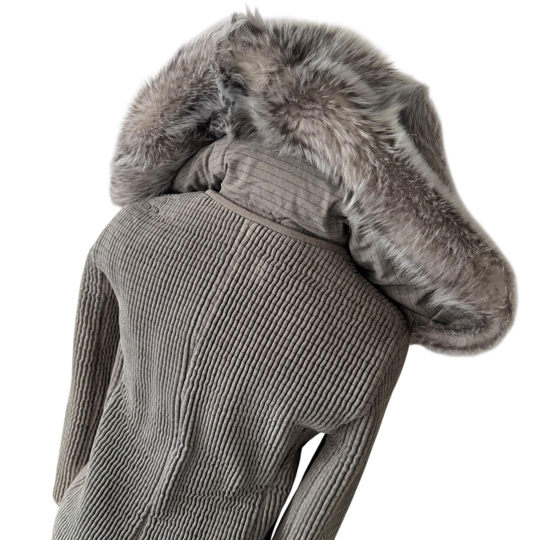 希少　エンポリオアルマーニ　ゴートレザージャケット 38 あんしん鑑定