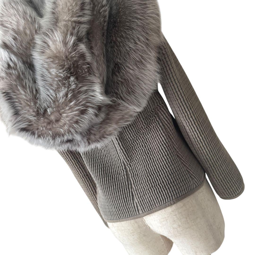 希少　エンポリオアルマーニ　ゴートレザージャケット 38 あんしん鑑定