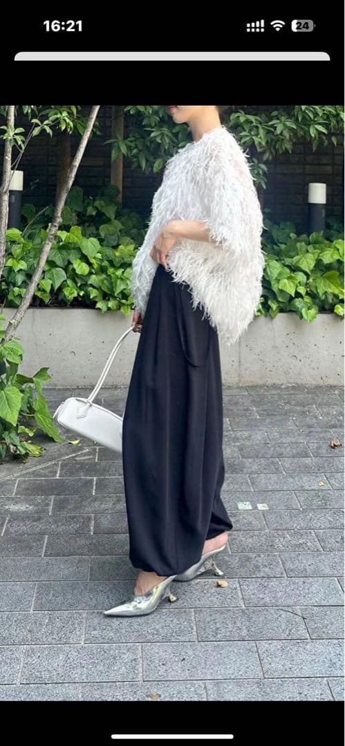 シーニュ cygne 25SS Moni フェザートップス カットソー 半袖