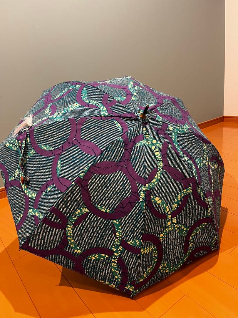 アフリカン　日傘　【877】