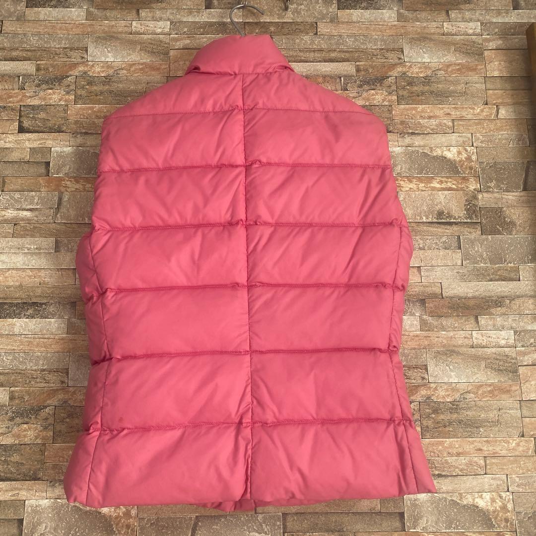 モンクレール ☆ MONCLER ダウン ベスト ピンク レディース １サイズ