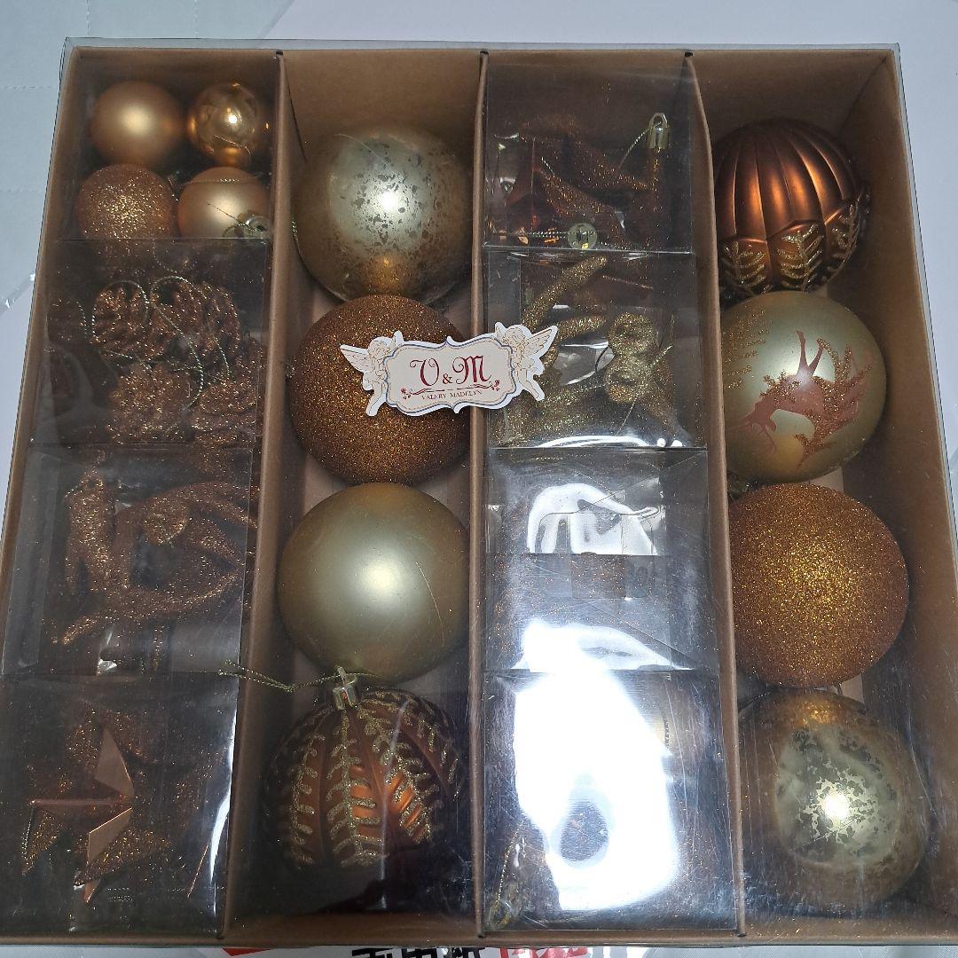 Valery Madelyn クリスマス  オーナメント 60個入りセット