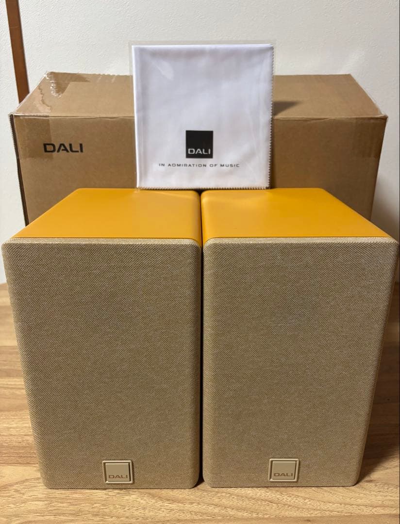 a*a様 DALI KUPID ゴールデンイエロー ブックシェルフスピーカー オ