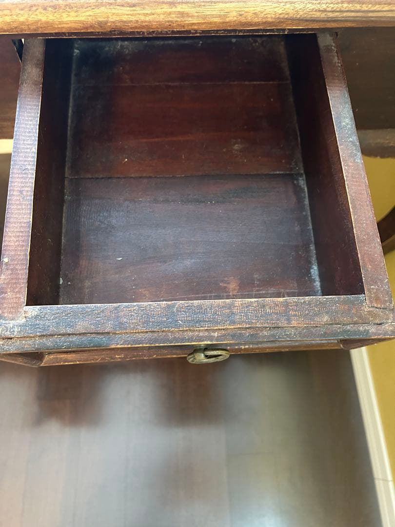 デスク　コンソールテーブル　アンティーク　アジア家具