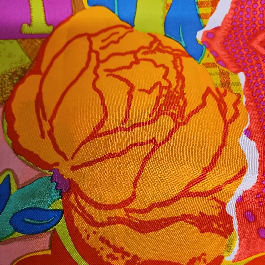 ◾CHRISTIAN LACROIX シルク　スカーフ　イタリー製　未使用