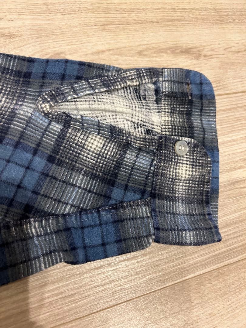 F*J様 60s 70s Sears ネルシャツ シャドウ　オンブレ　ヴィンテー