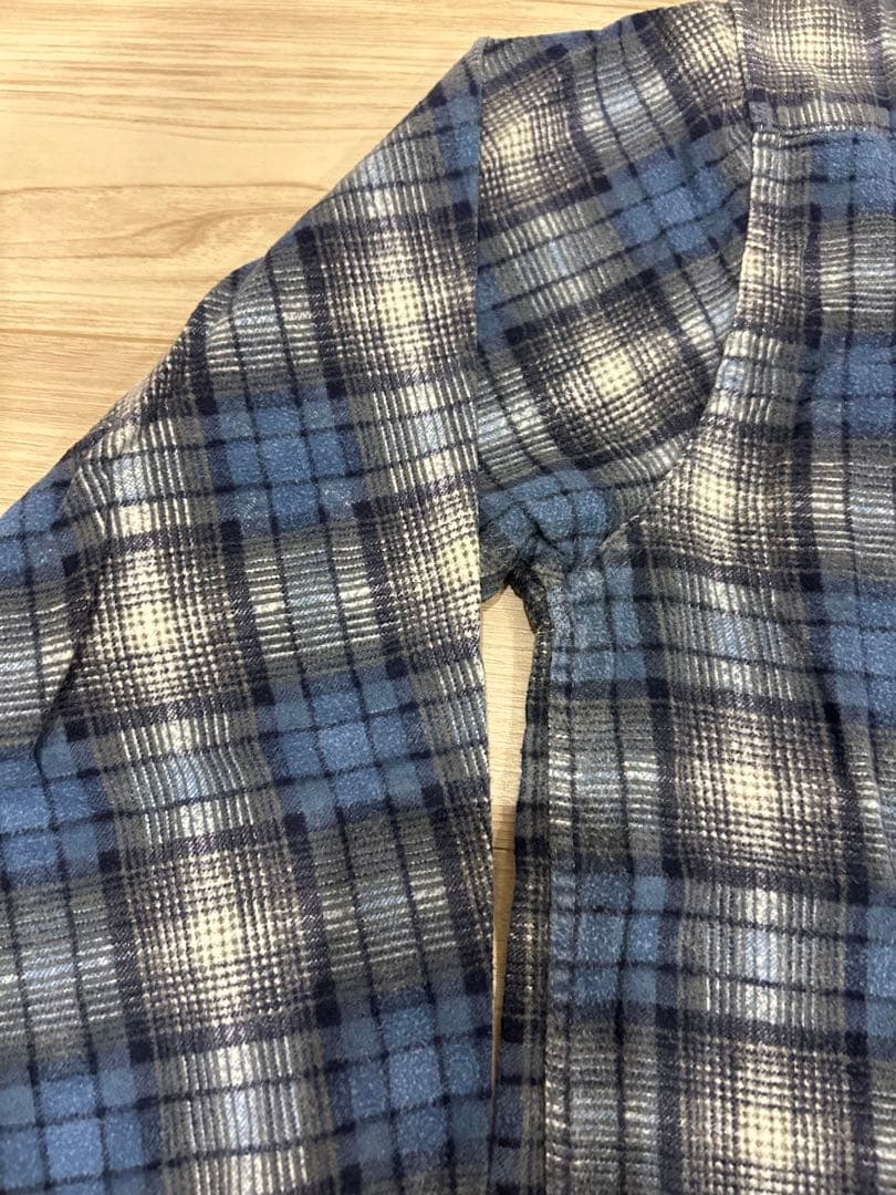 F*J様 60s 70s Sears ネルシャツ シャドウ　オンブレ　ヴィンテー