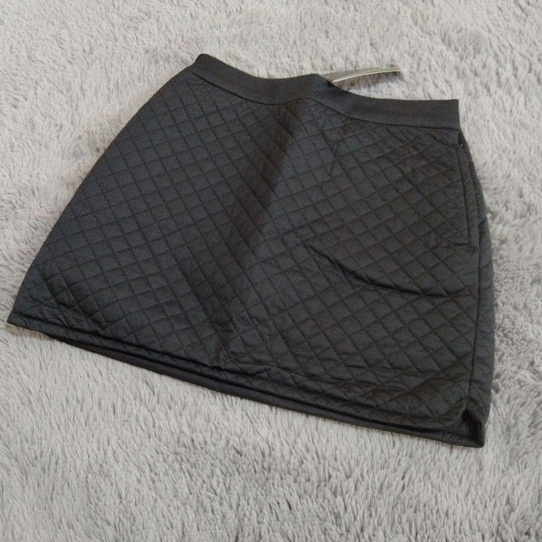 adidas♡モコモコシャツ&新品*中綿キルトスカート♡M　ゴルフ *テニス