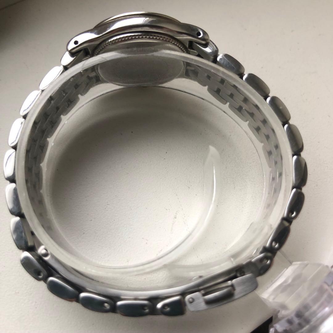 Burberry バーバリー　ローマン　 アナログ腕時計 シルバー　稼働品