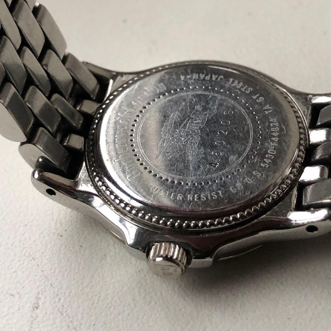 Burberry バーバリー　ローマン　 アナログ腕時計 シルバー　稼働品