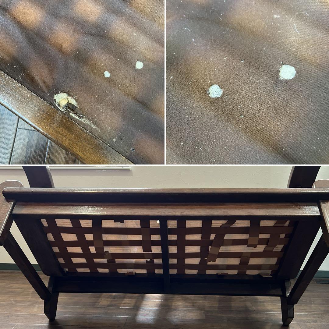 k385r120 オランダ民芸家具 ソファセット 2人掛け・1人掛け×2