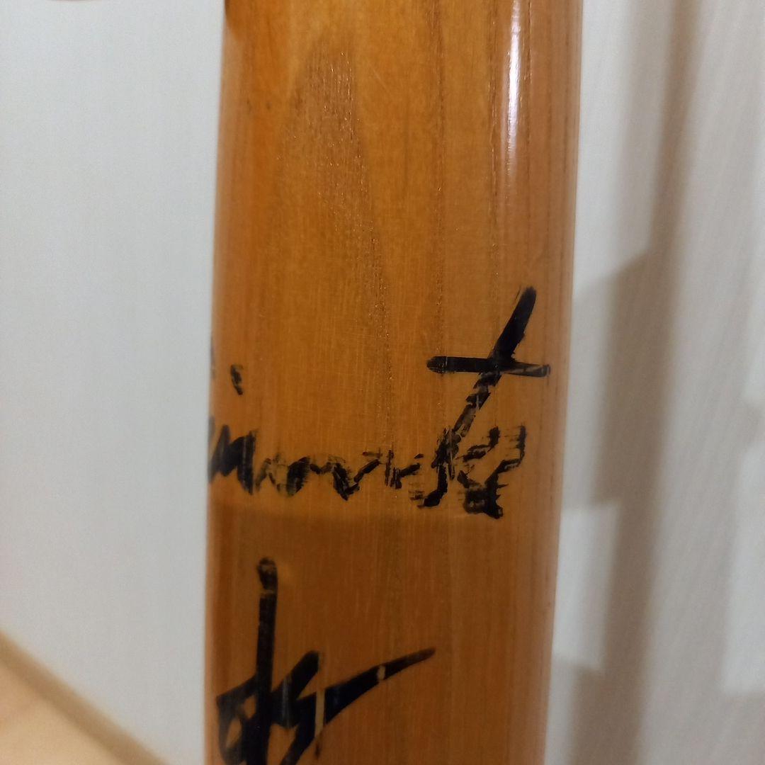 松井秀喜選手(巨人)　直筆サインバット