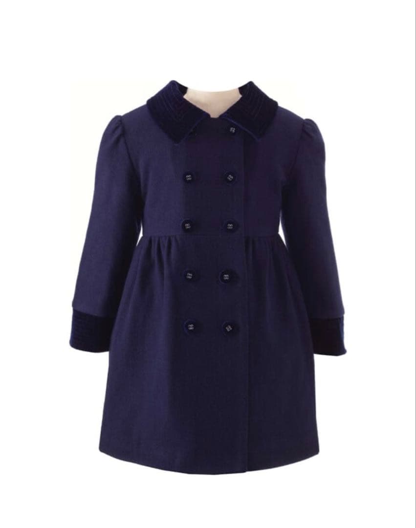 ゆ*い様 新品タグ付☆レイチェルライリー☆紺コート☆ベロア☆