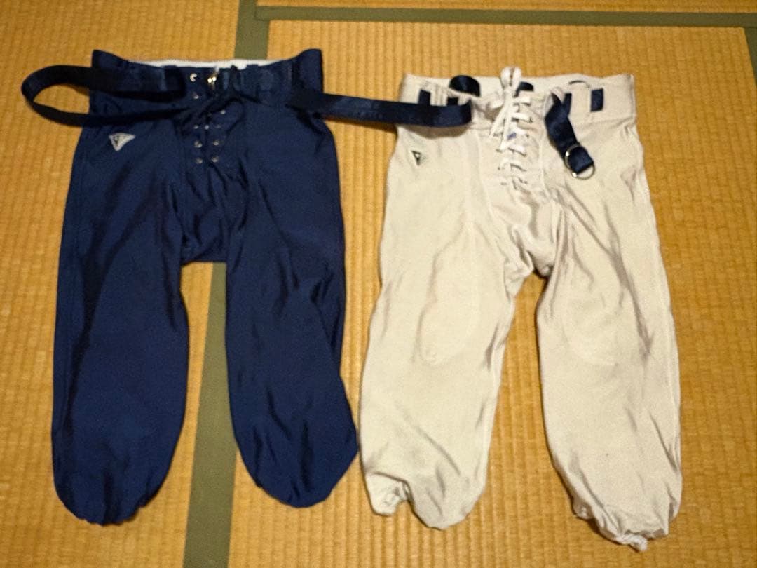 アメリカンフットボールパンツ ネイビー・ホワイト サイズ36