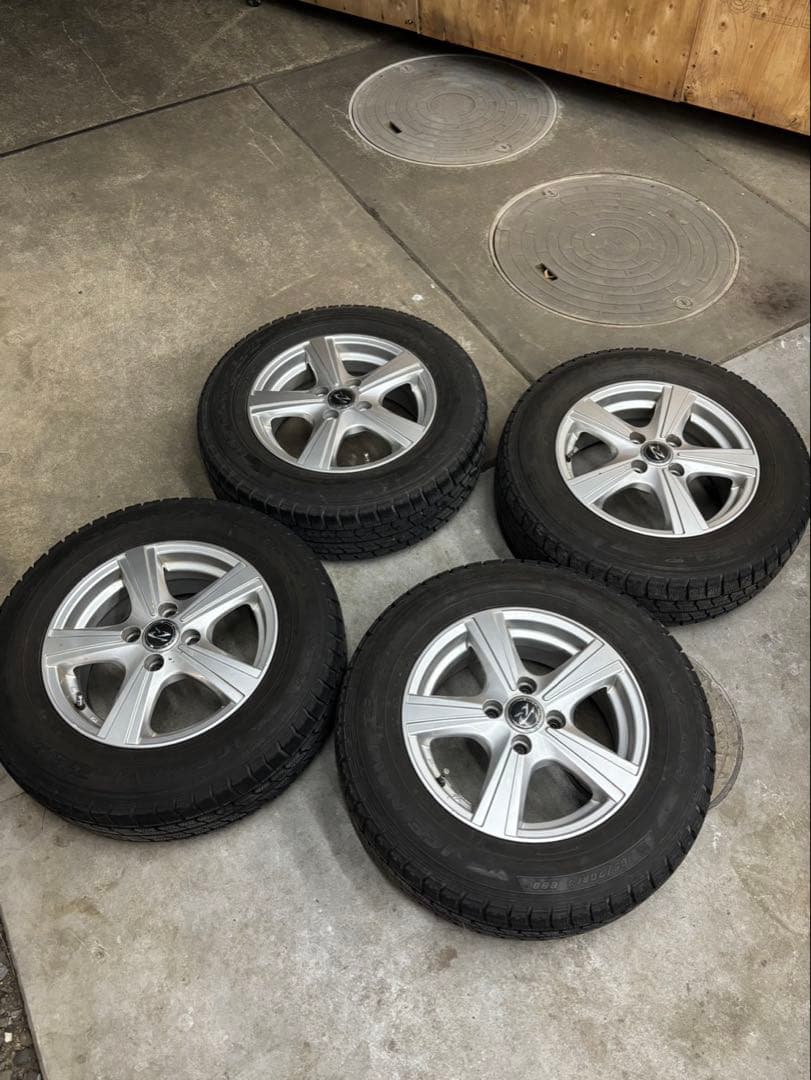 GOODYEAR ホイール付スタッドレス4本セット