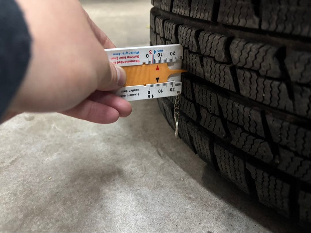 GOODYEAR ホイール付スタッドレス4本セット