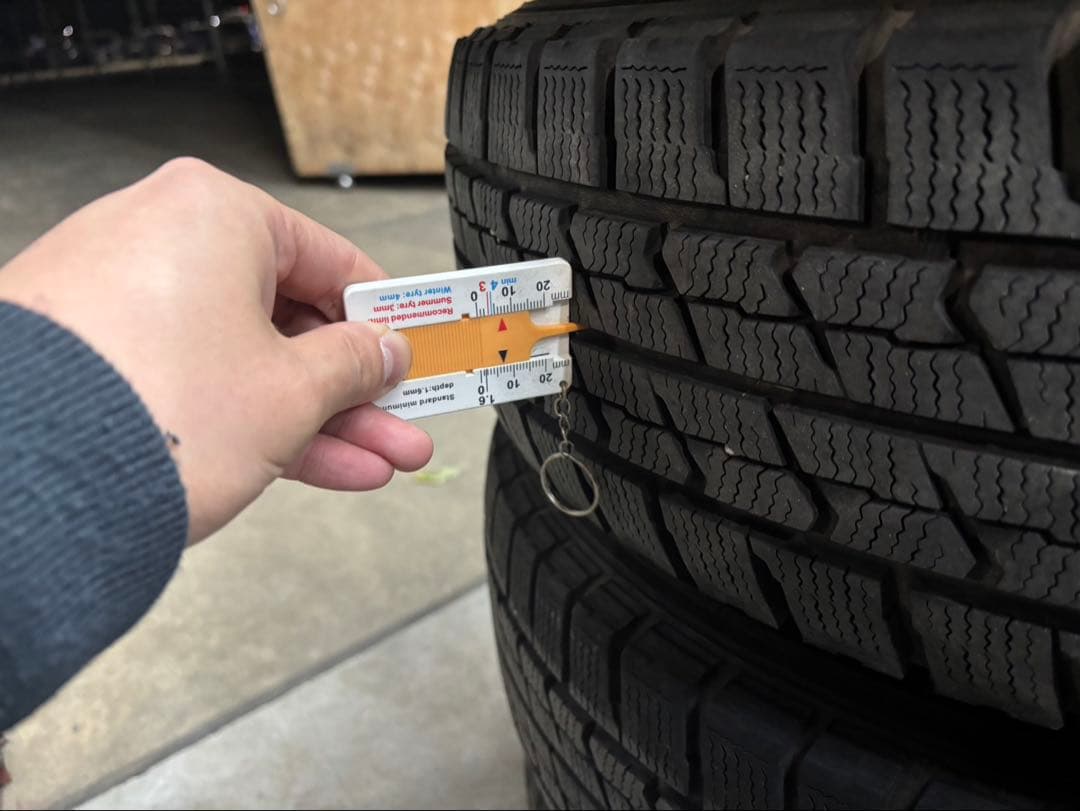 GOODYEAR ホイール付スタッドレス4本セット