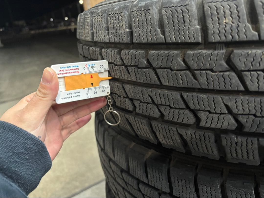 GOODYEAR ホイール付スタッドレス4本セット