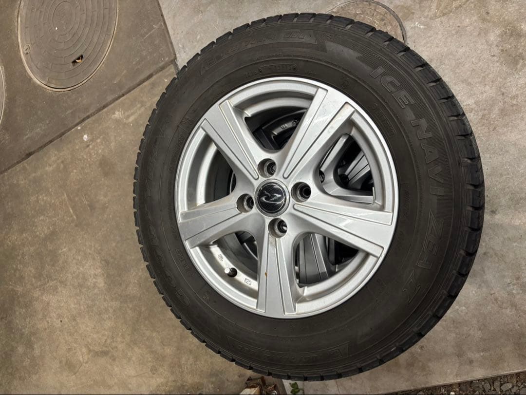 GOODYEAR ホイール付スタッドレス4本セット