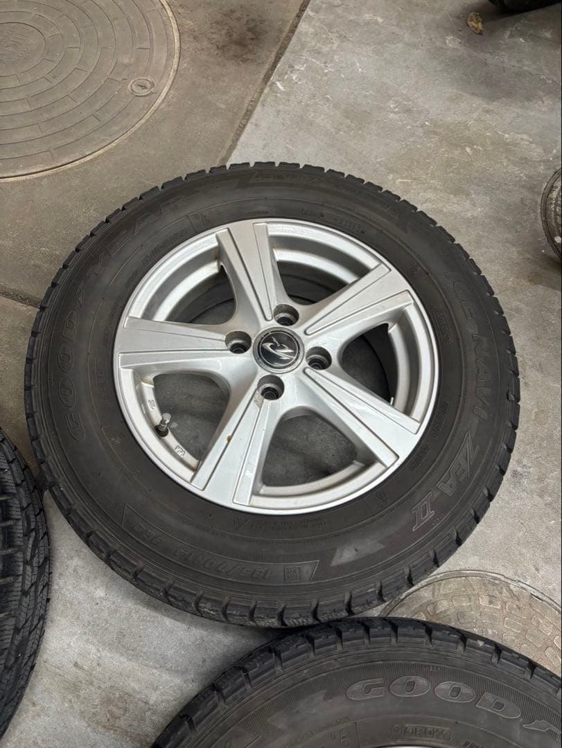 GOODYEAR ホイール付スタッドレス4本セット