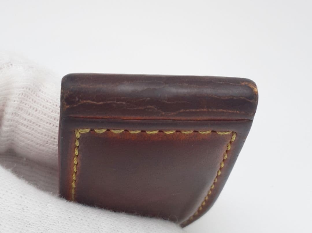 Z07-83　ルイヴィトン　マネークリップ　ブラウン　パンス