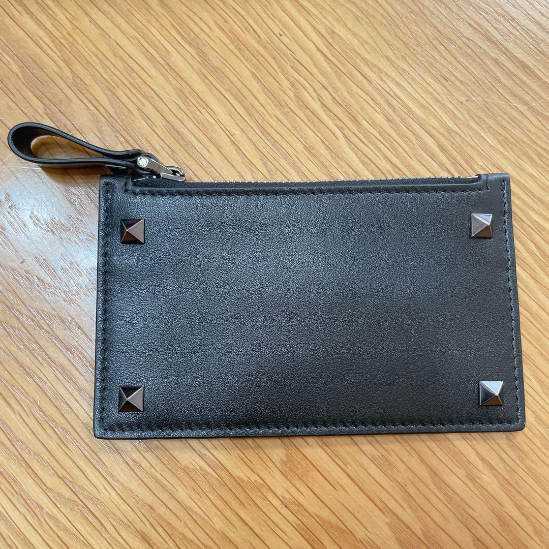 VALENTINO GARAVANI ブラック カードケース フラグメントケース