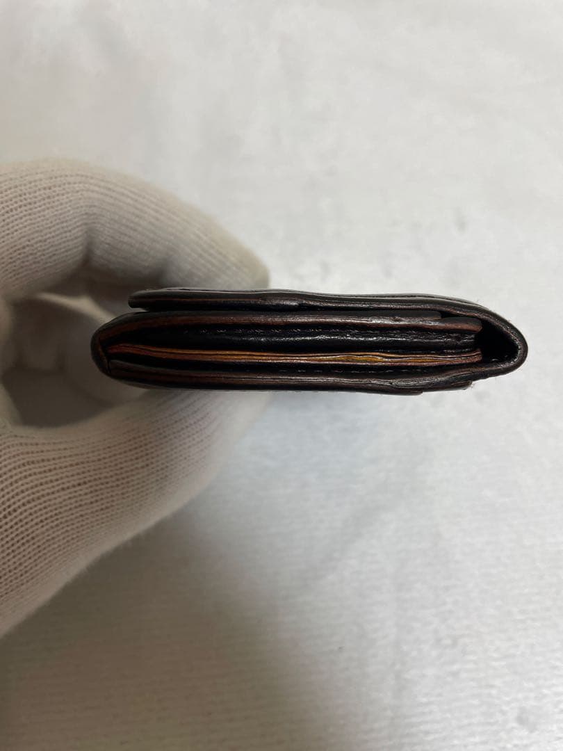 GANZO ガンゾGUD2 カード入れ付き小銭入れ バーガンディ