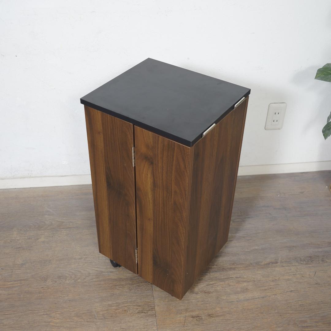 【新品・未使用】 コスメワゴン　ミラー付き　コスメボックス　完成品