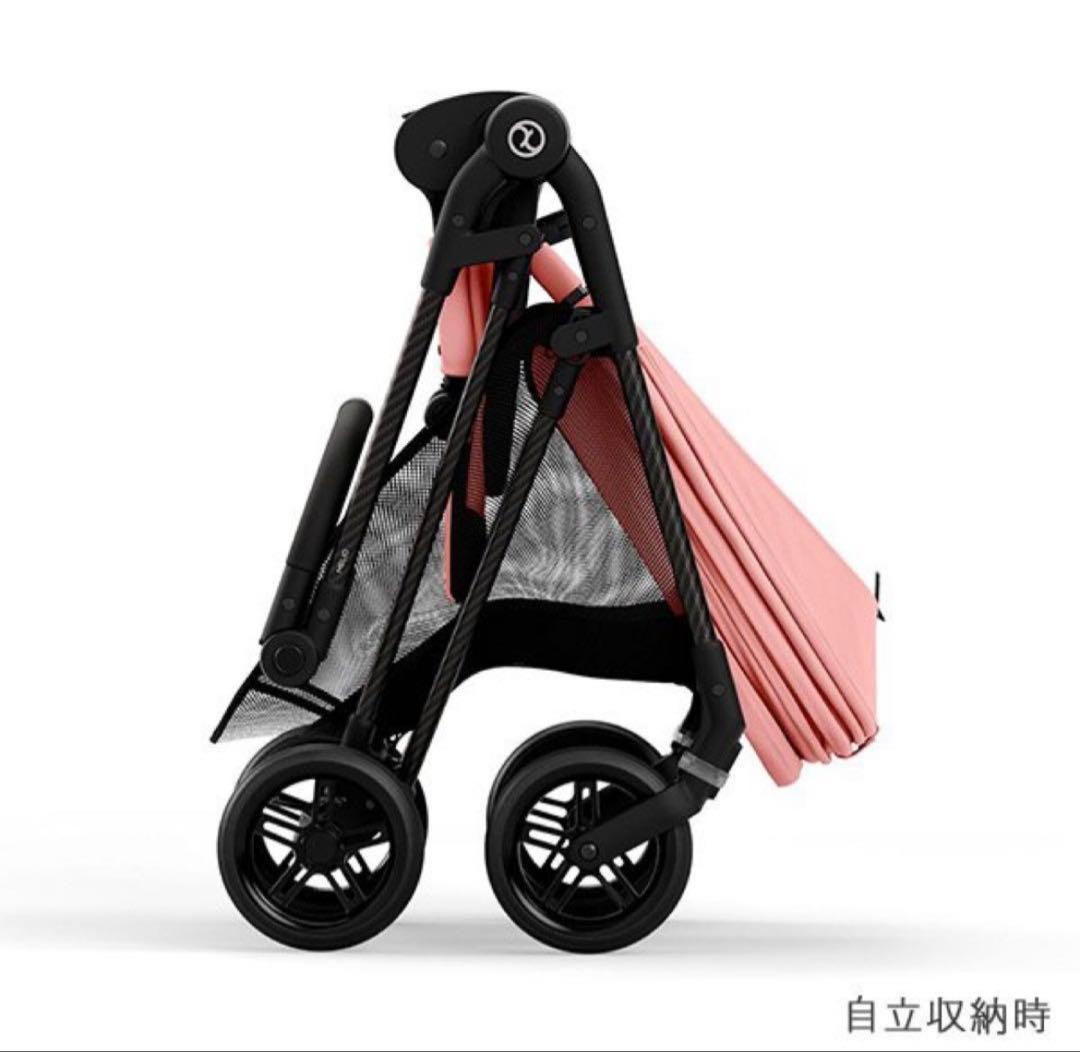 美品保管/cybexメリオ カーボン（2022年モデル）（ハイビスカスレッド）